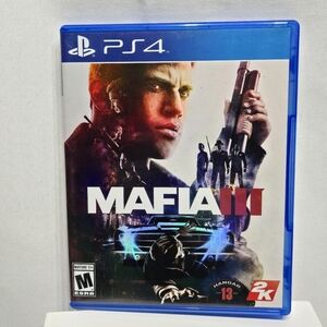 PS4 Playstation 4 MAFIA III Video Game Excellent Condition